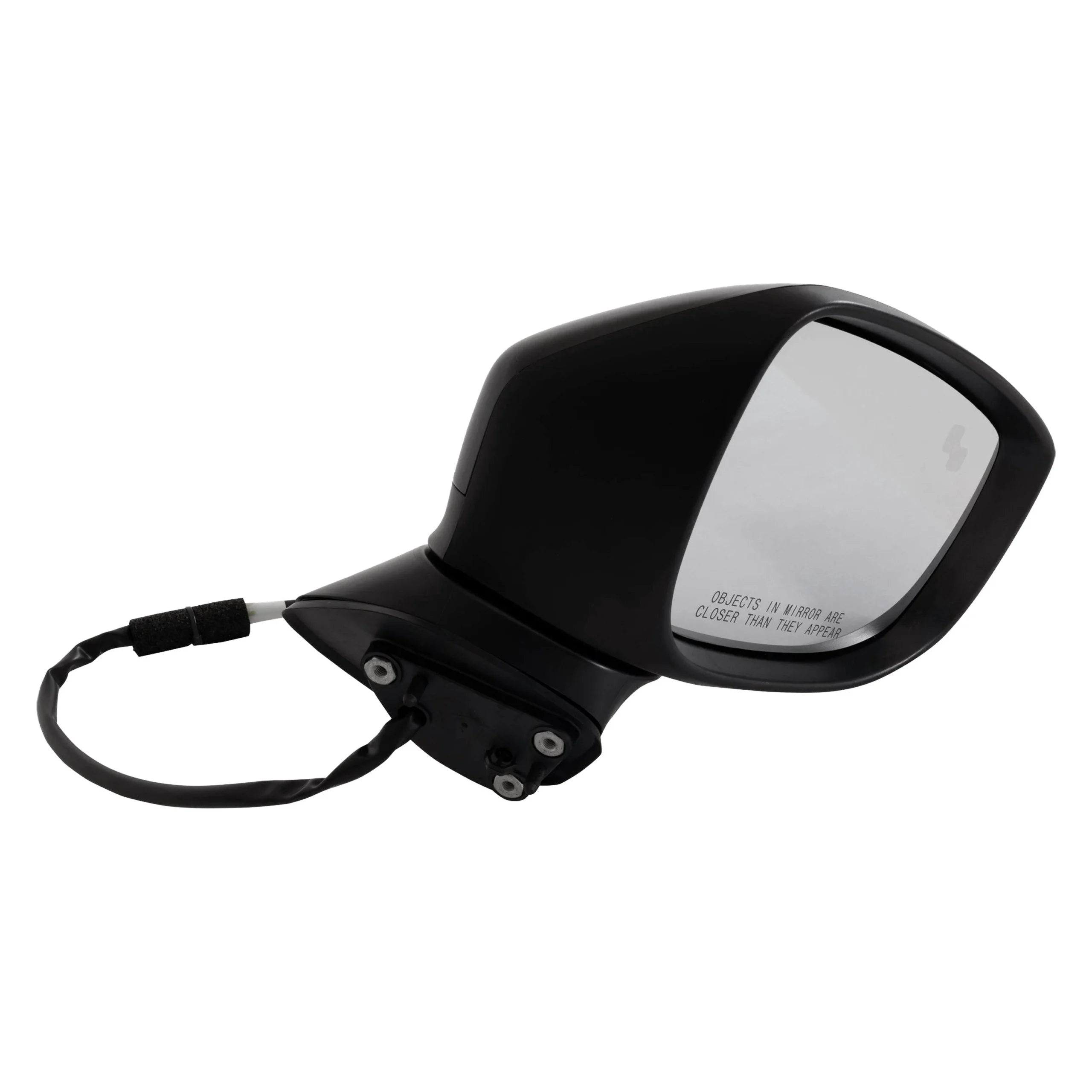 Door Mirror Right Manual Folding Heated w/Blind Spot Detection w/Cover for Mazda CX-5 2017–2024