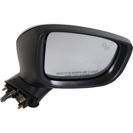 Door Mirror Assembly Right Non-Heated Manual-Folding w/o Surround View w/BSD w/Cover for Mazda 6 2017–2021