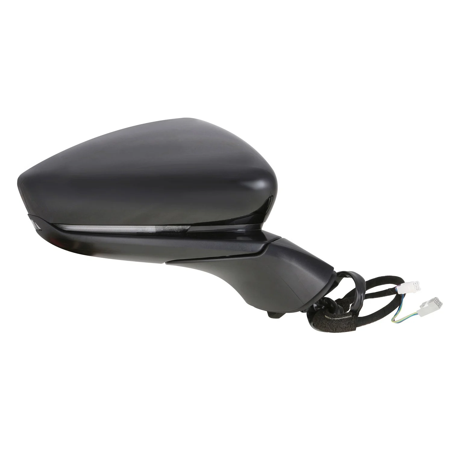 Door Mirror Right Non-Heated w/Signal Lamp w/Memory w/BSD w/Cover for Mazda 3 Hatchback 2019–2024