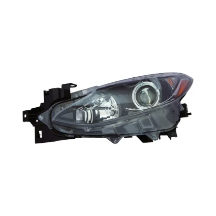 Headlight Assembly Composite Left Halogen for Mazda 3 2014–2016