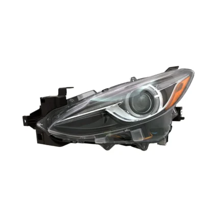 Headlight Assembly Composite Left HID w/o Auto Level Control for Mazda 3 2014–2018