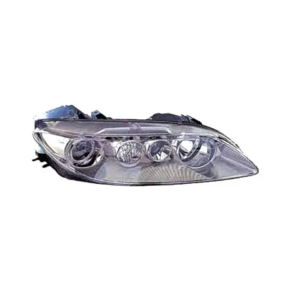 Headlight Assembly Composite Right w/o Fog Lamps Lens & Body for Mazda 6 2003–2005