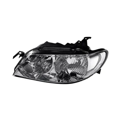 Headlight Lens Housing Left w/Aluminum Bezel for Mazda Protege5 Hatchback 2002–2003