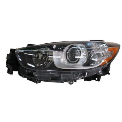 Headlight Lens Housing Left HID CAPA for Mazda CX-5 2013–2015