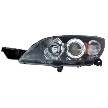 Headlight Lens Housing Left HID for Mazda 3 Hatchback 2006–2009