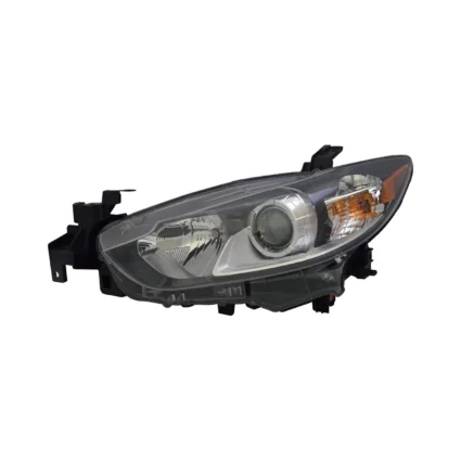 Headlight Lens Housing Left Halogen CAPA for Mazda 6 Sedan 2014–2020