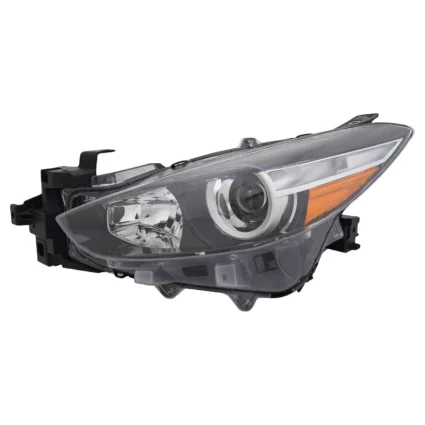 Headlight Lens Housing Left for Mazda 3 2017–2018