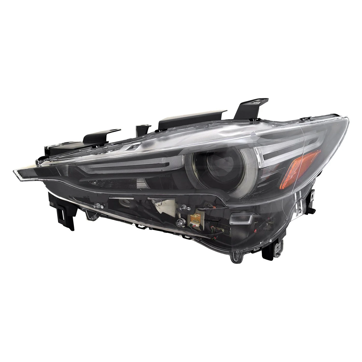 Headlight Lens Housing Left w/Adaptive Headlamps for Mazda CX-5 2017–2020