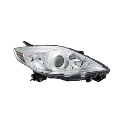 Headlight Lens Housing Right Halogen w/Chrome Bezel for Mazda 5 2008–2010