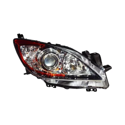 Headlight Lens Housing Right Halogen for Mazda 3 2010–2013