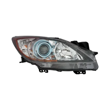 Headlight Lens Housing Right Halogen for Mazda 3 2012–2013