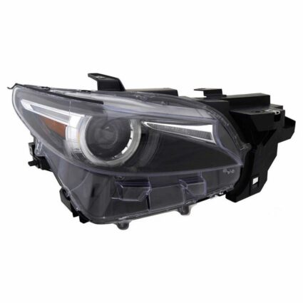 Headlight Lens Housing Right LED w/Adaptive Headlamps for Mazda CX-9 2016–2021