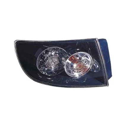 Tail Light Assembly Left LED Type for Mazda 3 Sedan 2007–2009