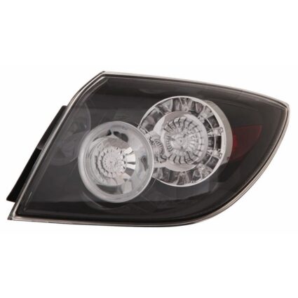 Tail Light Assembly Left LED Type for Mazda 3 Hatchback 2005–2009