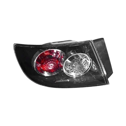 Tail Light Assembly Left Outer Standard Type for Mazda 3 Sedan 2007–2009