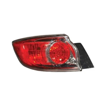 Tail Light Assembly Left Standard Type for Mazda 3 Hatchback 2010–2013
