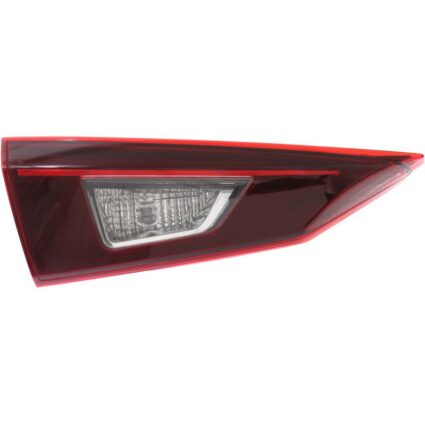 Tail Light Assembly Left Inner Bulb Type Clear Mexico Built for Mazda 3 Sedan 2014–2016