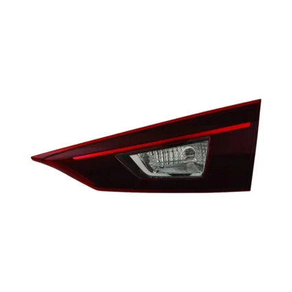 Tail Light Assembly Right Inner Bulb Type Clear Japan Built CAPA for Mazda 3 Sedan 2014–2018