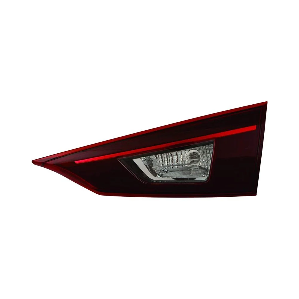 Tail Light Assembly Right Inner Bulb Type Clear Japan Built for Mazda 3 Sedan 2014–2018