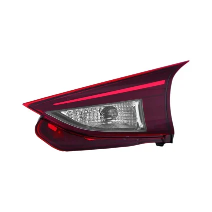Tail Light Assembly Right Inner Bulb Type for Mazda 3 Hatchback 2014–2018