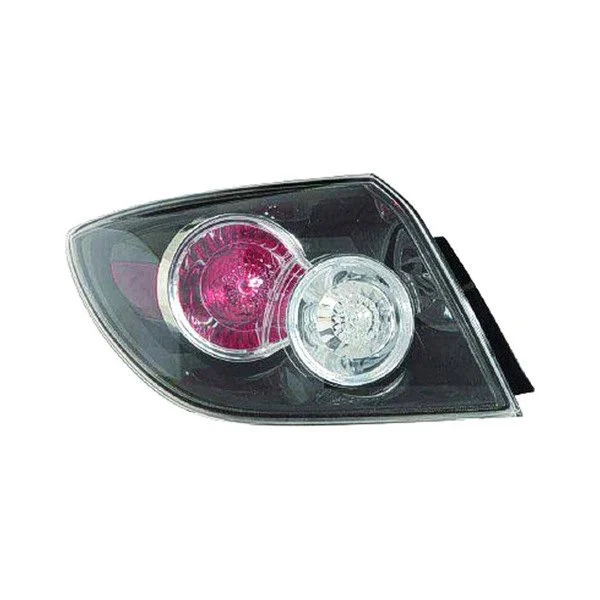 Tail Light Assembly Left Outer Standard Type for Mazda 3 Hatchback 2007–2009