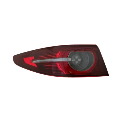 Tail Light Assembly Left Outer w/o Signature Lighting Japan Built CAPA for Mazda 3 Sedan 2019–2021