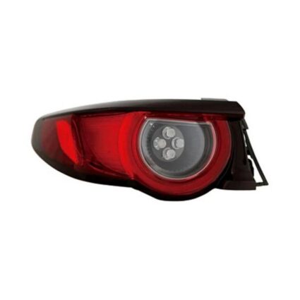 Tail Light Assembly Left Outer w/Signature Lighting for Mazda 3 Hatchback 2019–2021
