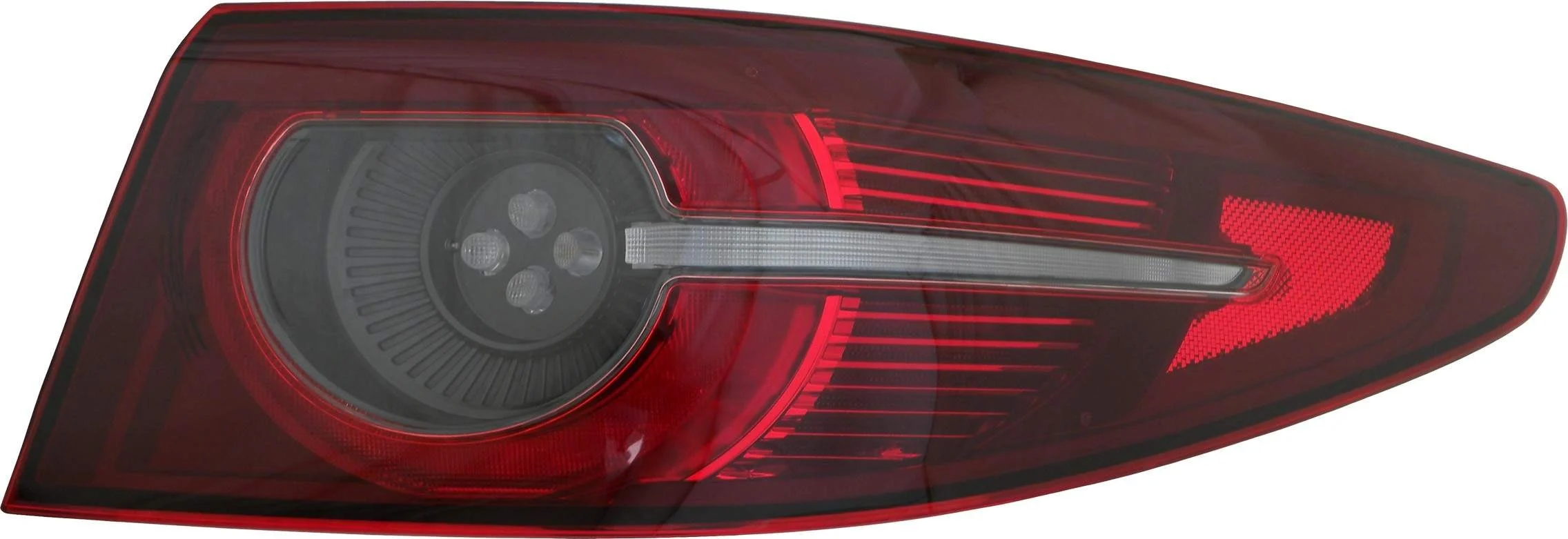 Tail Light Assembly Right Outer w/o Signature Lighting Japan Built CAPA for Mazda 3 Sedan 2019–2021