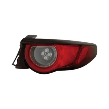 Tail Light Assembly Right Outer w/o Signature Lighting for Mazda 3 Hatchback 2019–2021