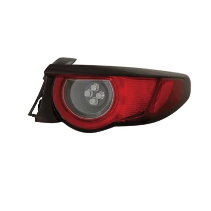Tail Light Assembly Right Outer w/o Signature Lighting CAPA for Mazda 3 Hatchback 2019–2021