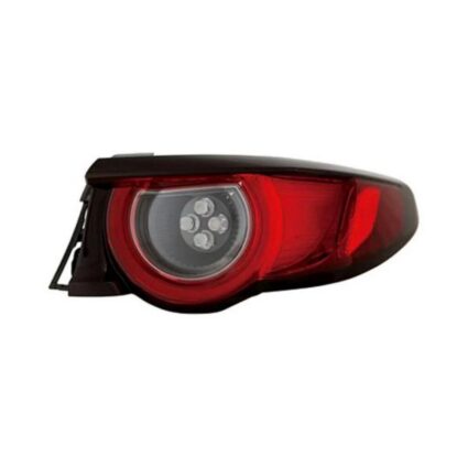 Tail Light Assembly Right Outer w/Signature Lighting for Mazda 3 Hatchback 2019–2021