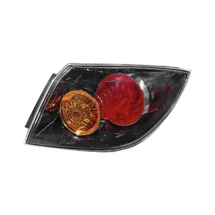 Tail Light Housing Right w/o LED Includes Lens for Mazda 3 Hatchback 2004–2006
