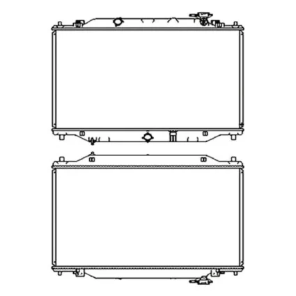 Radiator To 4-1-13 for Mazda CX-5 2013–2014