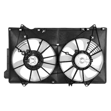 Engine Cooling Fan Assembly Motor/Blade/Shroud Dual Fan Assy for Mazda CX-5 2013–2016