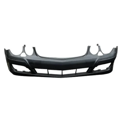 Bumper Cover Front w/o AMG Styling Pkg w/o Sport Pkg w/Headlamp Washer w/o Parktronic Primed for Mercedes-Benz E320 E350 E550