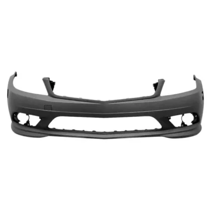 Bumper Cover Front W204 w/AMG Styling Pkg w/o Headlamp Washers w/o Parktronic Primed for Mercedes-Benz C230 C300 C350