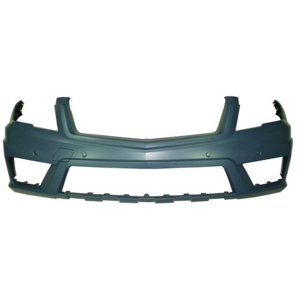 Bumper Cover Front X204 w/AMG Styling Pkg w/Parktronic w/o Headlamp Washers Primed for Mercedes-Benz GLK350 2010–2012