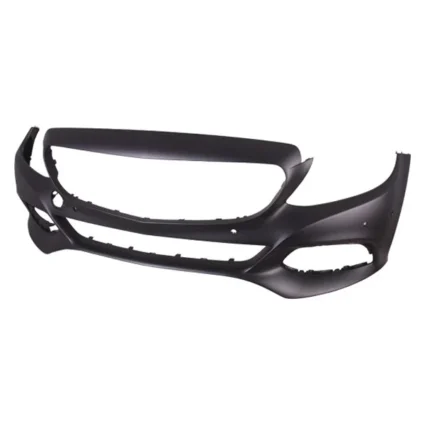 Bumper Cover Front W205/C205 w/o AMG w/o Luxury w/o Sport Pkg w/Surround View w/Active Park Primed for Mercedes-Benz C300 Sedan Coupe 2015–2019