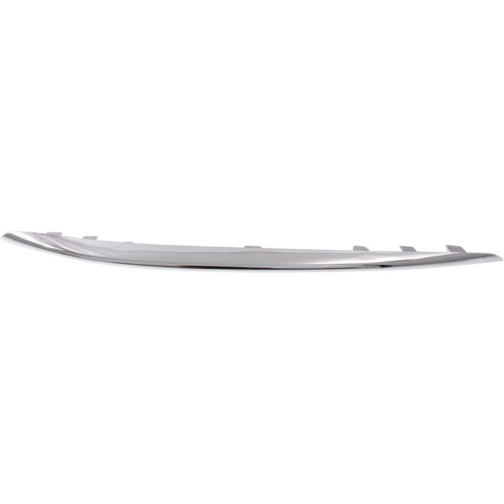 Bumper Cover Molding Front Left Upper W205 w/o AMG Styling Pkg w/o Luxury Pkg Outer Trim for Mercedes-Benz C300 Sedan 2015–2018