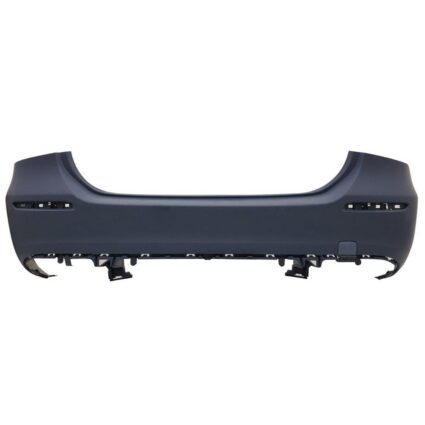 Bumper Cover Rear V177 w/o AMG Styling Pkg w/o Active Park Assist Primed for Mercedes-Benz A220 Sedan 2019–2022