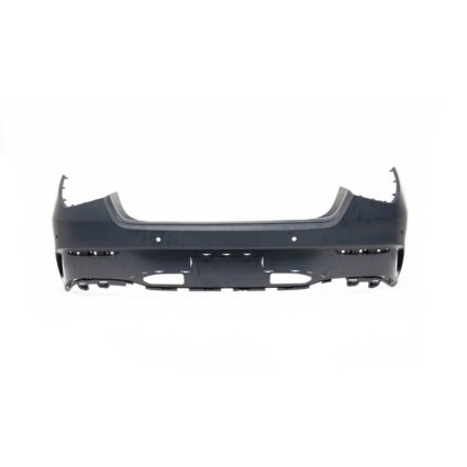 Bumper Cover Rear w/AMG Styling Pkg C118 w/Active Park Assist Primed for Mercedes-Benz CLA250 CLA35 AMG CLA45 AMG