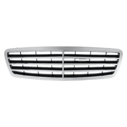 Grille Assembly Black Avantgarde/Elegance Package for Mercedes-Benz C230 2005–2007