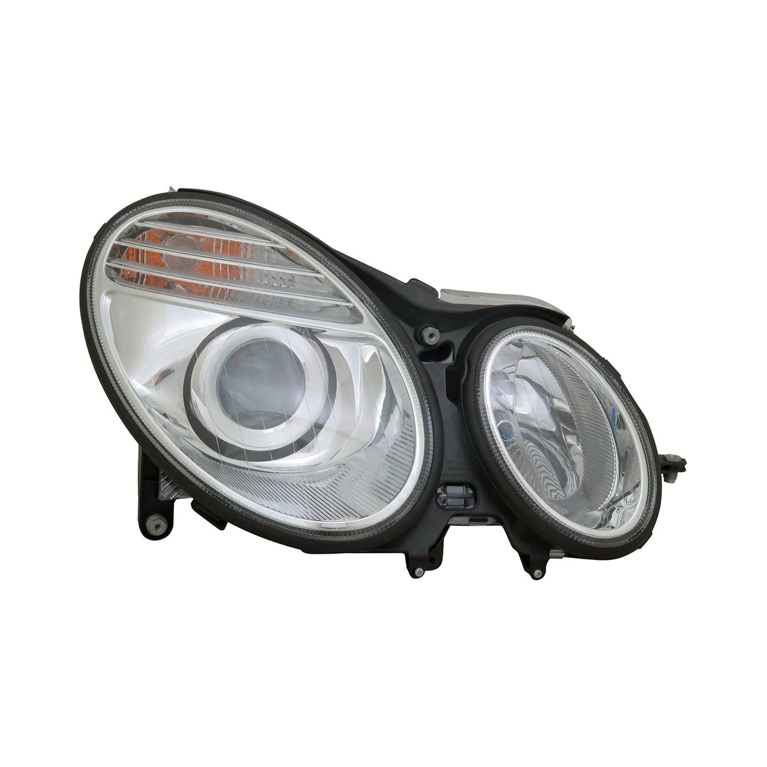 Headlight Assembly Right From 6-30-06 Halogen Sealed Beam for Mercedes-Benz E280 E300 E320 E350 E550 E63 AMG