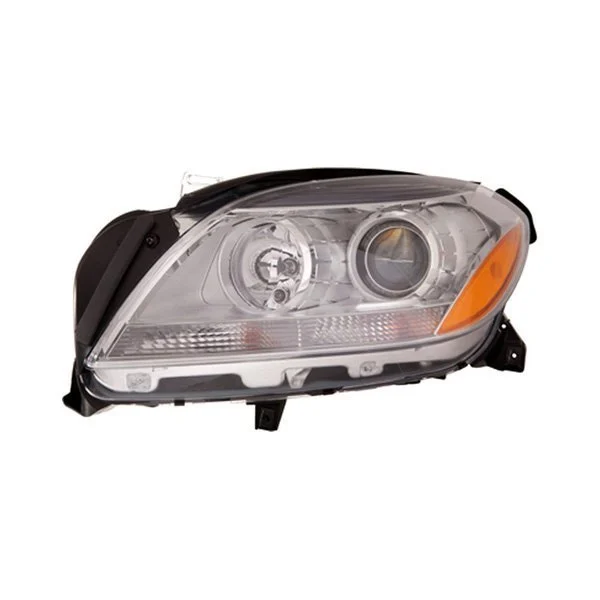 Headlight Assembly Composite Left W166 Halogen CAPA for Mercedes-Benz ML250 ML350 ML400 ML550