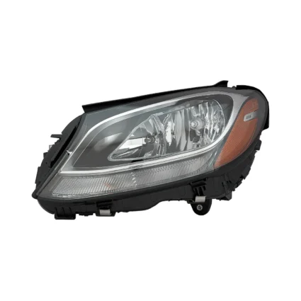 Headlight Assembly Composite Left W205 Halogen CAPA for Mercedes-Benz C300 C400 C63 AMG