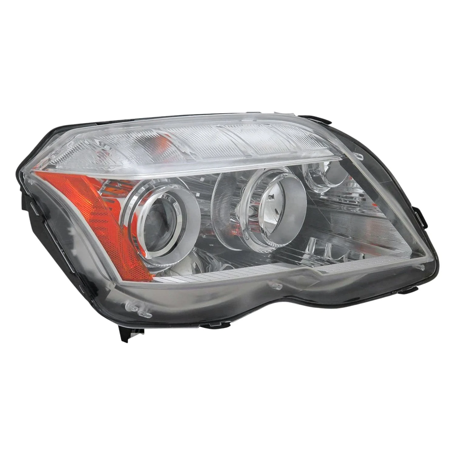 Headlight Assembly Composite Right X204 Halogen CAPA for Mercedes-Benz GLK350 2010–2012