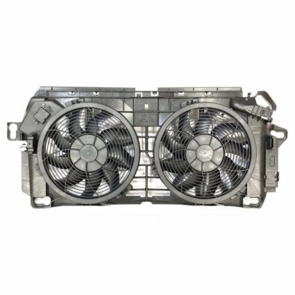 A/C Condenser Fan Assembly NCV3 Motor/Blade/Shroud Dual Fan Assembly for Mercedes-Benz Sprinter 2500 Sprinter 3500