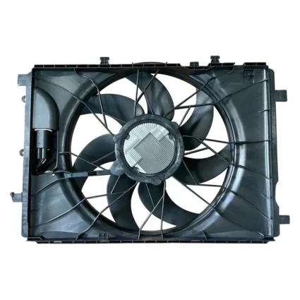 Engine Cooling Fan Assembly W204/C207/X204/A207/R172 for Mercedes-Benz C300 C350 C63 AMG E350 E550 GLK250 GLK350 SLK250 SLK300 SLK350