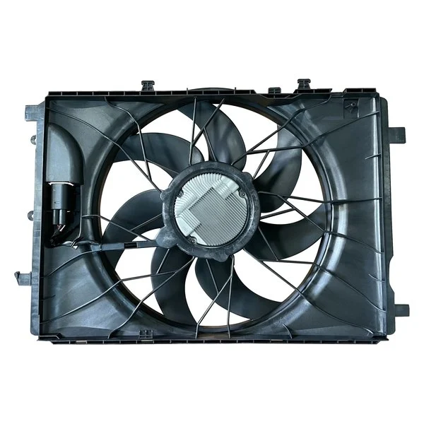 Engine Cooling Fan Assembly W204/C207/X204/A207/R172 for Mercedes-Benz C300 C350 C63 AMG E350 E550 GLK250 GLK350 SLK250 SLK300 SLK350