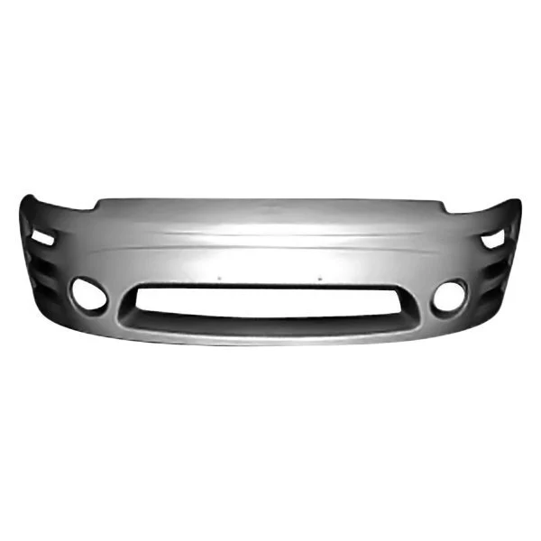 Bumper Cover Front From 2/02 w/o License Plate Cutout Primed for Mitsubishi Eclipse 2002–2005